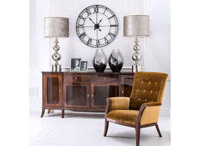 XXL Sideboard Cupboard Dresser Living Room Cabinet Wood Shelf Antique Style Design