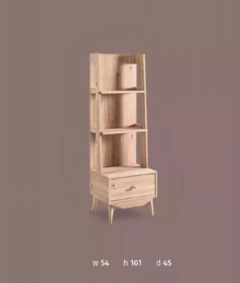 Regal Cabinet Bookshelf Cabinets Multipurpose Furniture Brown 54x45x161