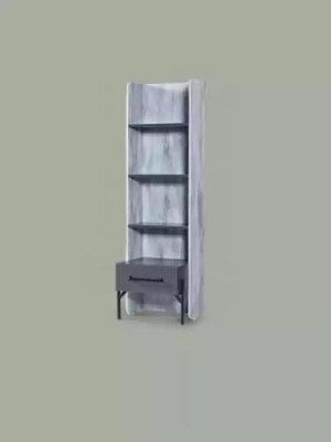 Regal Wardrobe Bookshelf Cabinets Multipurpose Furniture Brown 165x49x47