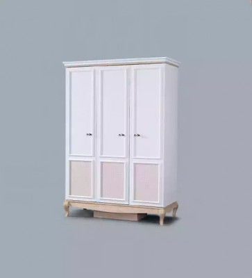 Wardrobe white dressing closet furniture white country house cabinets furniture