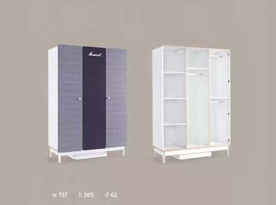 Wardrobe Design Cabinets Furniture Children's Room Wardrobe Wood New