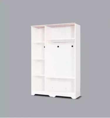 Wardrobe white wood cabinets bedroom furniture design children's room furniture