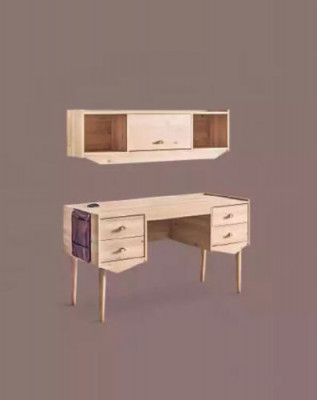 Secretary desk table 134x60x77 desks tables furniture wood computer
