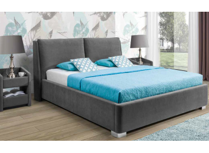 Design bed bedroom beds textile leather hotel luxury upholstery marriage double