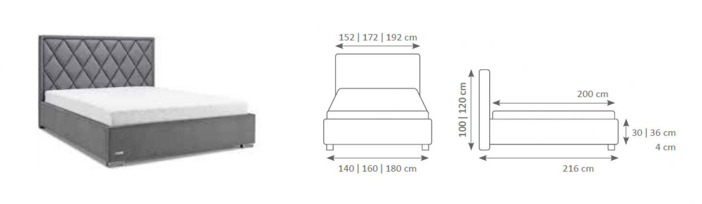 Designer bed bedroom beds textile leather hotel luxury upholstery seat fabric