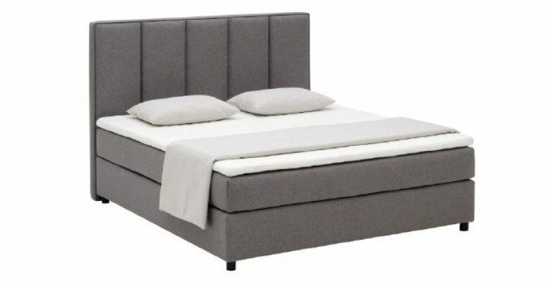 Continental box spring bed beds upholstered high double leather textile bed