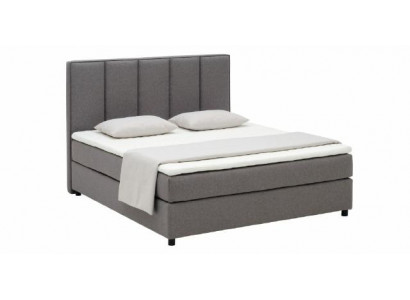 Continental box spring bed beds upholstered high double leather textile bed