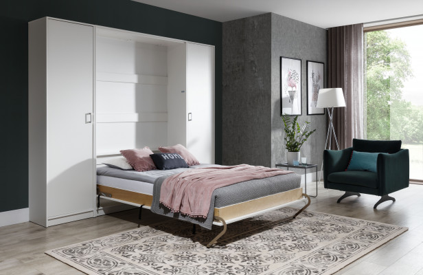 XXL wardrobe bed closet wall closet beds 90/120/140x200 cabinets