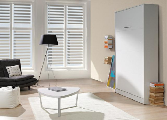 Folding Bed Cabinet Wardrobe Bed Dressers Foldable Shutter New Product