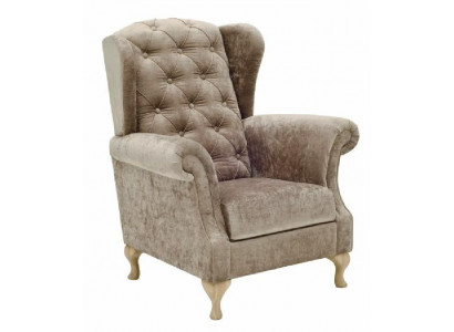 Armchair Couch Sofa Recliner Lounge Upholstery Wing Chair Paris Lux
