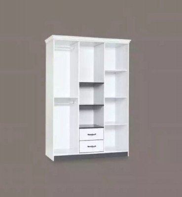 Country House Wardrobe Bedroom Furniture Wood White Cabinet Noble Cabinets