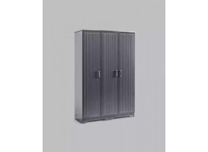 Wardrobe closet furniture bedroom cabinets wood black loft