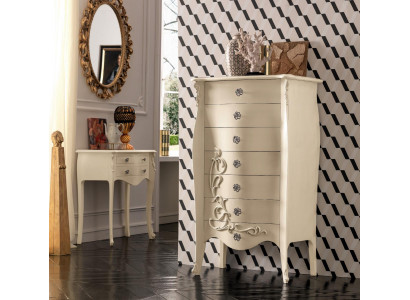 Bedside table nightstand dresser console side with drawer console designer