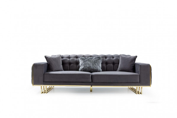 sofa luxury furniture living room feet 240cm couch sofas couches 3-seater