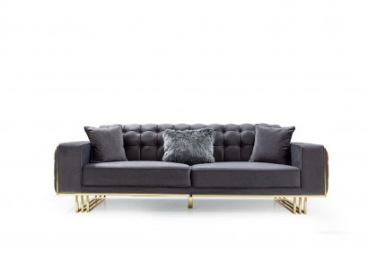 sofa luxury furniture living room feet 240cm couch sofas couches 3-seater