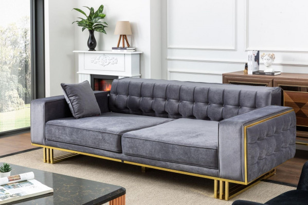 sofa luxury furniture living room feet 240cm couch sofas couches 3-seater