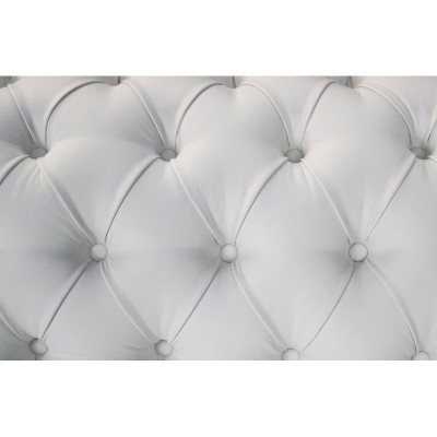 Elegant White Chesterfield Armchair: The Charm of the Classical in Modern Style