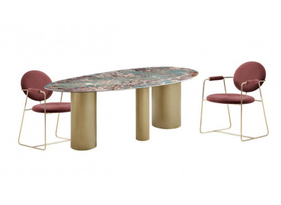 Dining room set dining table with 4 chairs elegant suite modern luxury new 5-piece.