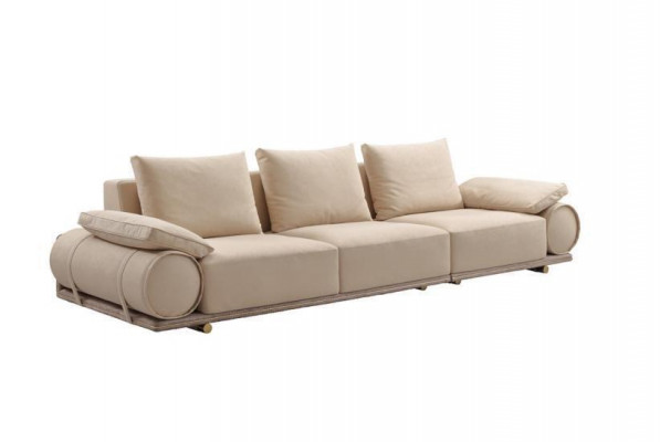 Living room upholstered sofas modern three-seater sofa 4-seater. Couch luxury upholstered furniture