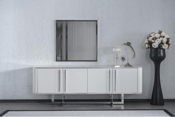 Luxury sideboard with mirror dining room furniture modern design furniture