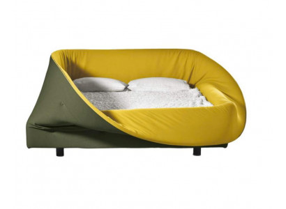 Bedroom bed designer furniture new luxury material wood