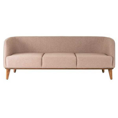 Beige Sofa Stylish 2-Seater Modern Living Room Couch Upholstered Sofas