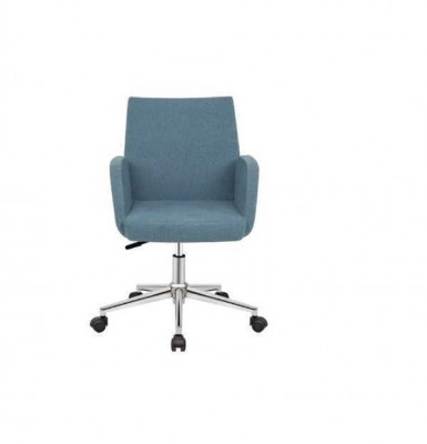 Blue office chair, designer desk swivel chair, luxury executive chair, new