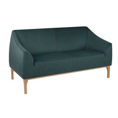 Green Sofa Designer 3-Seater High-Quality Upholstered Furniture Textile Couch