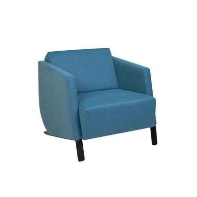 Luxurious Blue Armchair Designer Living Room Single-Seater Comfort Chair