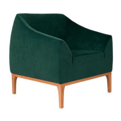Living room armchair upholstered single-seater modern recliner.