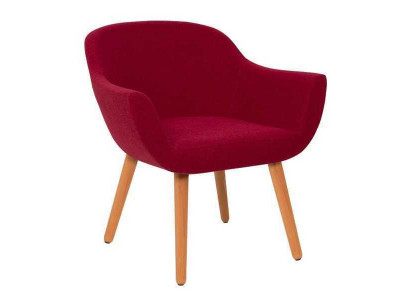 Red Stylish Designer Chair Wooden Chair Dining Chair Designer Furniture