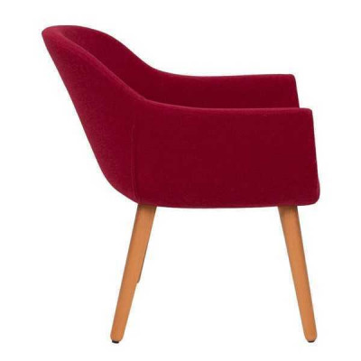 Red Stylish Designer Chair Wooden Chair Dining Chair Designer Furniture