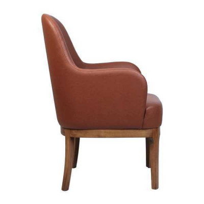 Brown living room armchair designer single-seat luxury recliner chairs