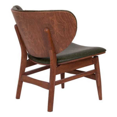 Modern Chesterfield Green One-Seater Upholstered Armchair One-Seater Recliner