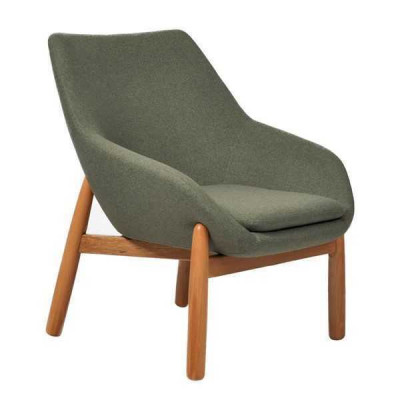 Green dining chair living room chairs designer armchair wooden legs