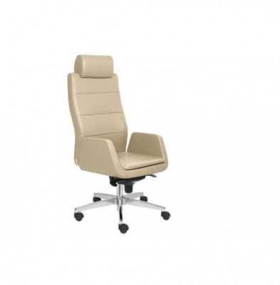 Beige office chair luxury swivel chair executive chair office furniture armchair