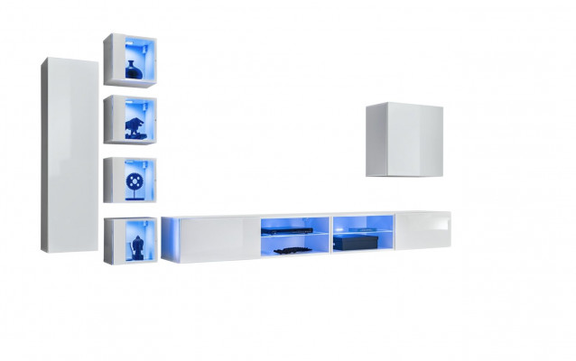 Modern wall unit hanging cabinet designer TV stand wall cabinet wooden furniture new