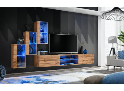 Modern Furniture Living Room Wall Designer Set 4-piece Wall Shelves New Decor