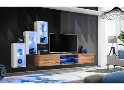 Living room new wall unit furnishings modern modern TV stand wall cabinet