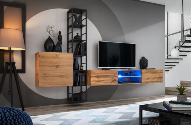 Wall shelves living wall wall cabinet shelf design TV stand sideboard luxury new