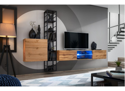 Wall shelves living wall wall cabinet shelf design TV stand sideboard luxury new