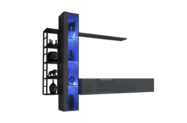 Modern wall unit design style living room TV stand wall display cabinet