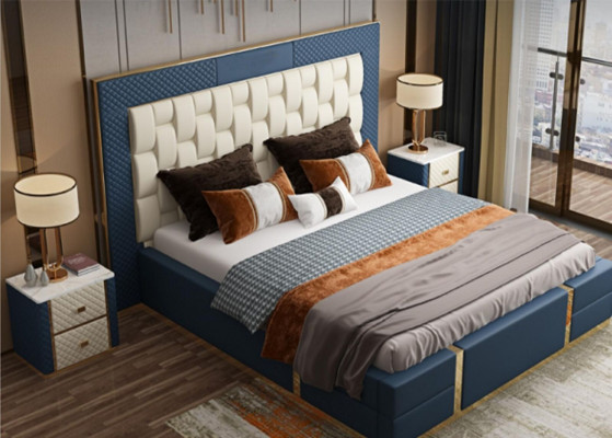 Design box spring bed modern beds double bed hotel luxury 180x200 new