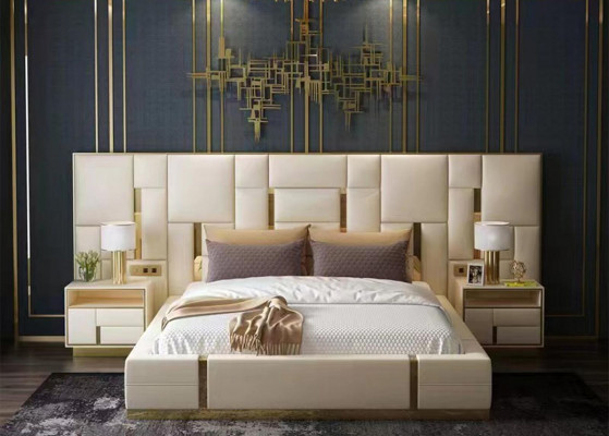 Design bedroom sets bed modern luxury hotel beds furniture