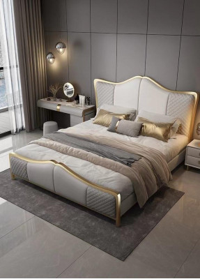 Design bed luxury beds modern hotel frame sleep room hotel