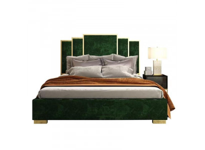 Design bed textile luxury beds modern hotel frame sleep room 180x200