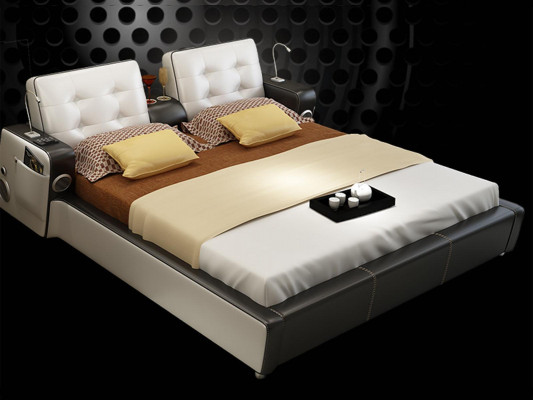 Multifunction bed double beds modern bed frame beds 180 x 200 cm