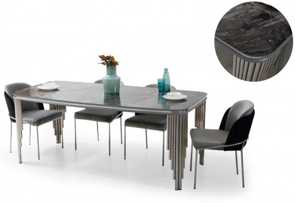 Chair dining chair kitchen chair armchair luxury gray modern dining.