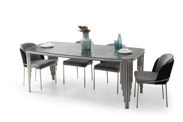 Chair dining chair kitchen chair armchair luxury gray modern dining.