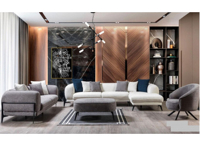 Modern sofa set corner sofa L-shape sofas three-seater armchair fabric furniture